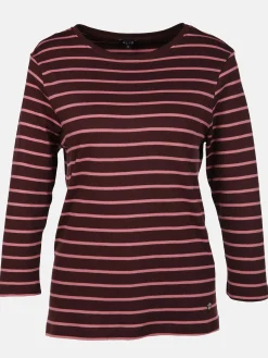 Damen Sure Damen Streifenshirt mit 7/8 Arm