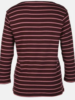 Damen Sure Damen Streifenshirt mit 7/8 Arm