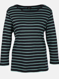 Damen Sure Damen Streifenshirt mit 7/8 Arm