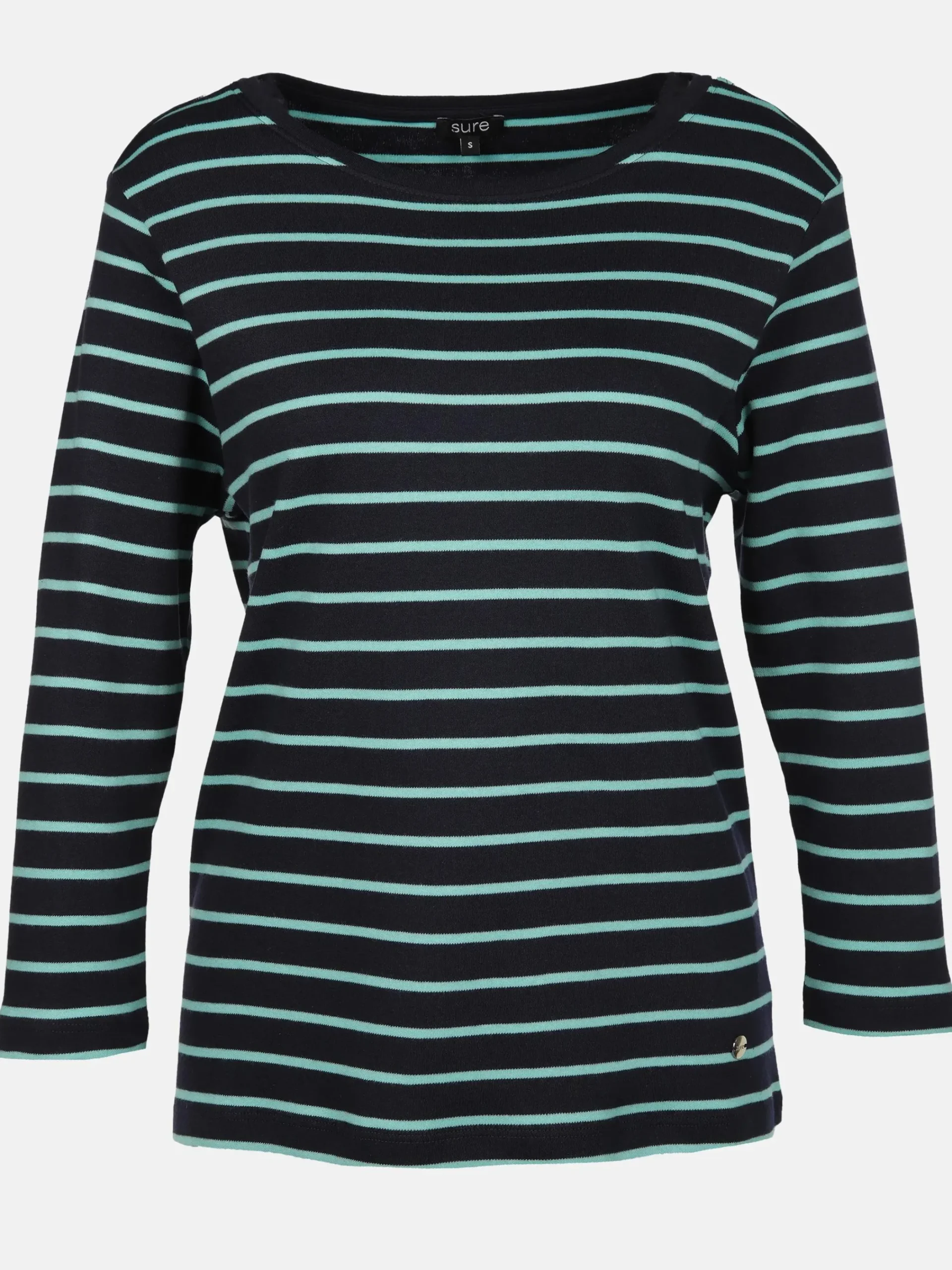 Damen Sure Damen Streifenshirt mit 7/8 Arm