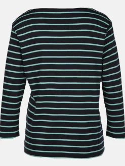 Damen Sure Damen Streifenshirt mit 7/8 Arm