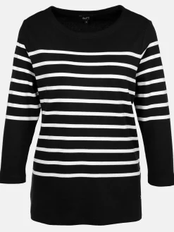 Damen Sure Damen Streifenshirt mit 3/4 Arm