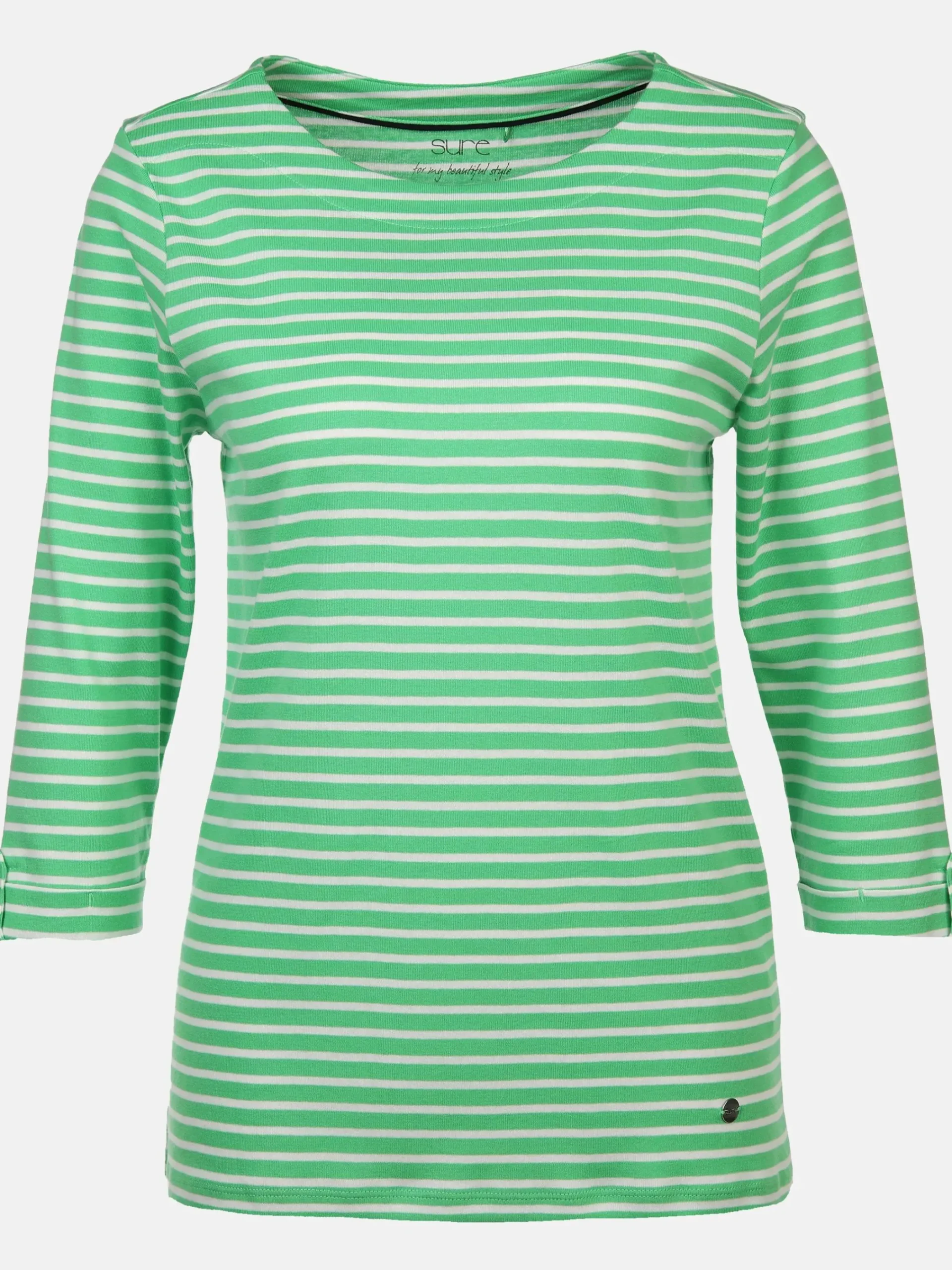 Damen Sure Damen Streifenshirt mit 3/4 Arm