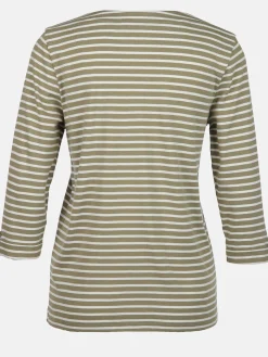 Damen Sure Damen Streifenshirt mit 3/4 Arm