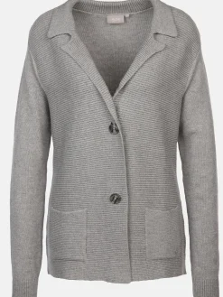 Damen Sure Damen Strickblazer mit zwei Knöpfen
