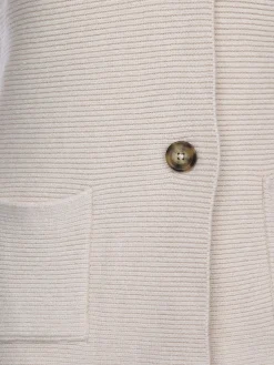 Damen Sure Damen Strickblazer mit zwei Knöpfen