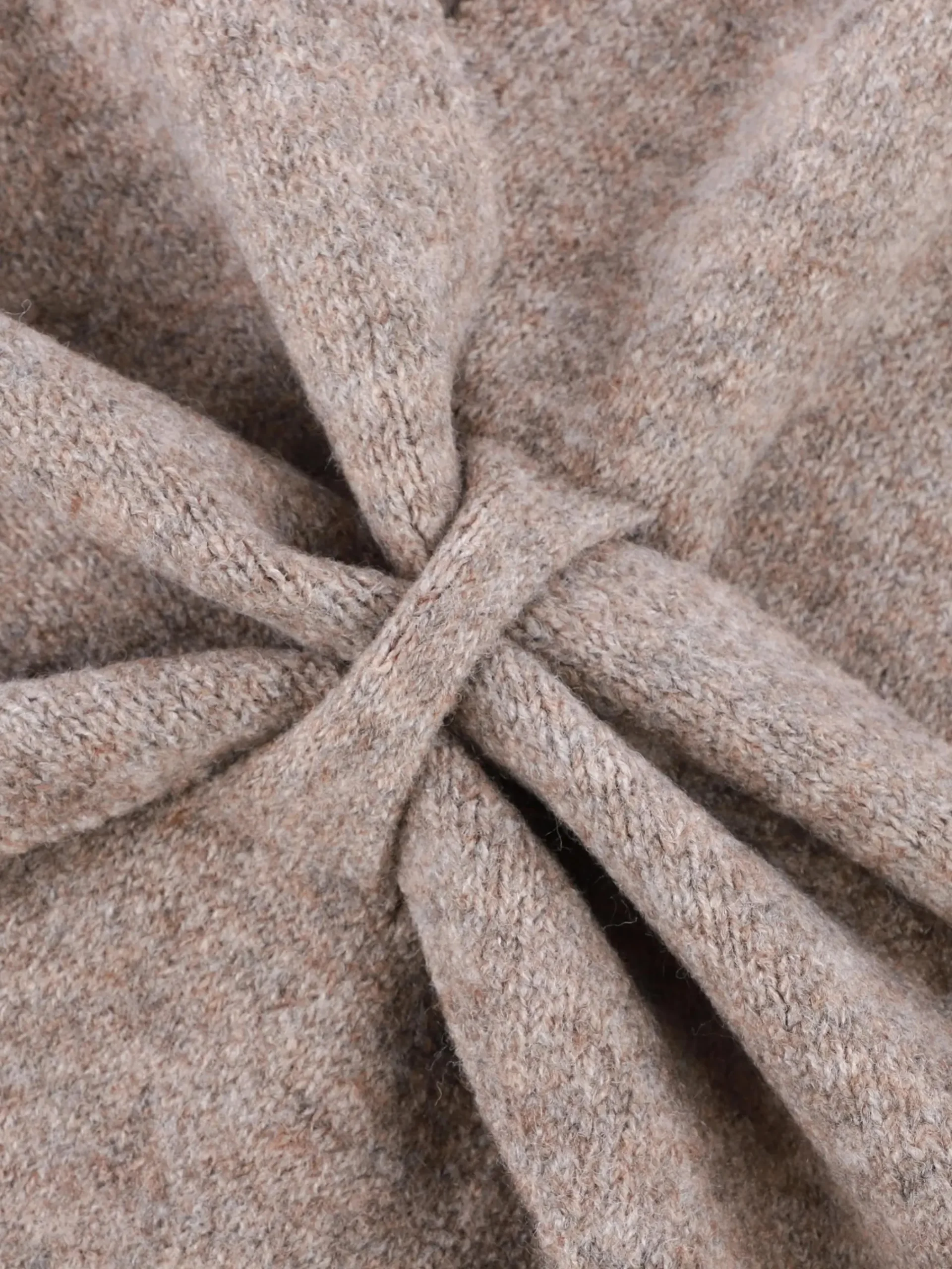 Damen IX-O Damen Strick-Dreieckstuch