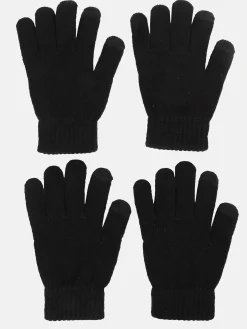 Damen IX-O Damen Strickhandschuhe im 2er Pck