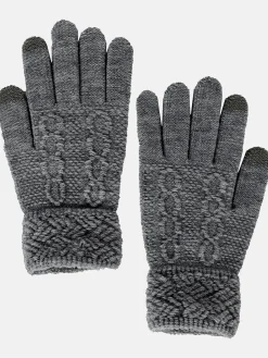 Damen Sure Damen Strickhandschuhe mit Touch Screen Funktion