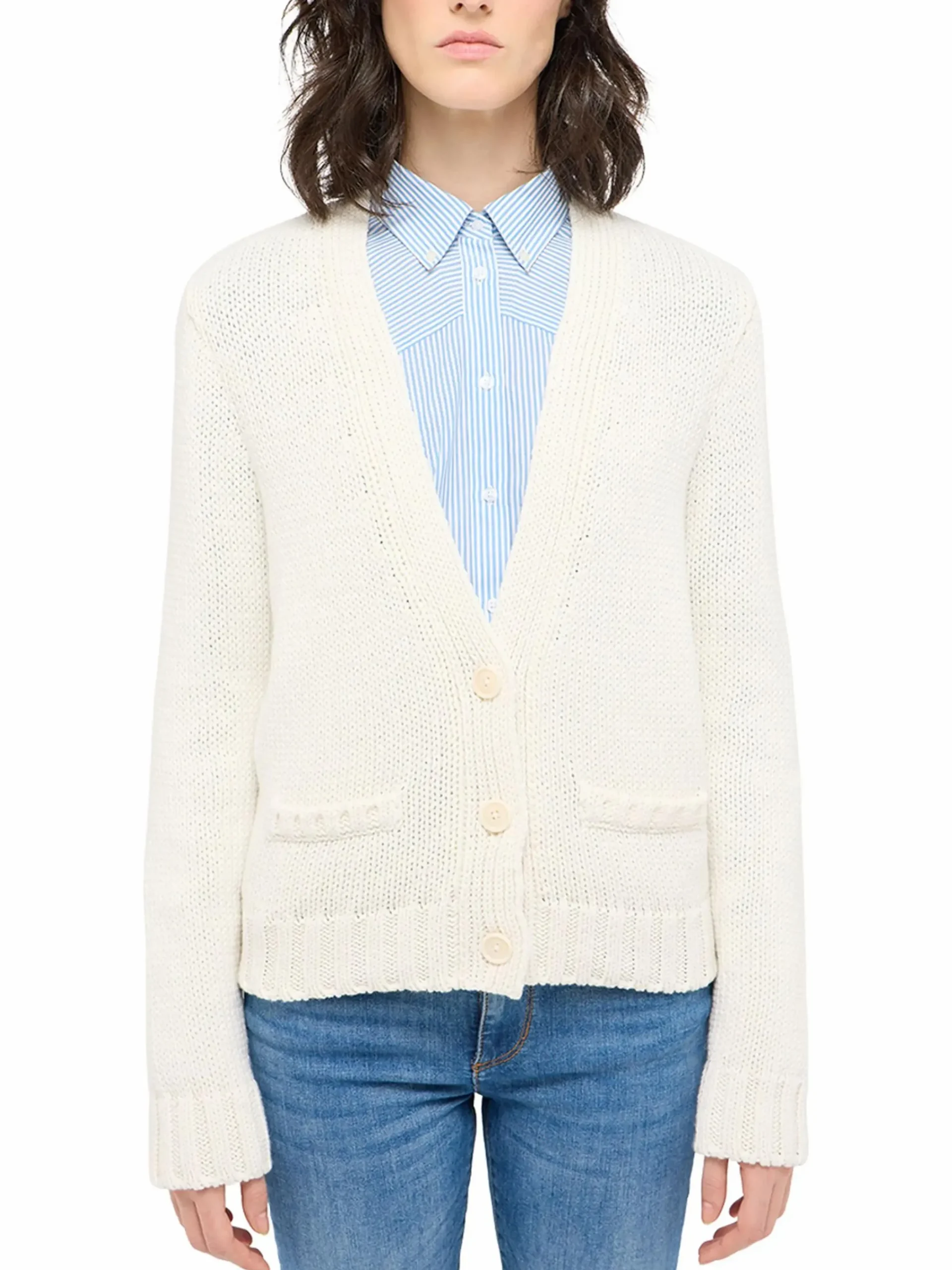 Damen Mustang Damen Strickjacke "Sedalia"