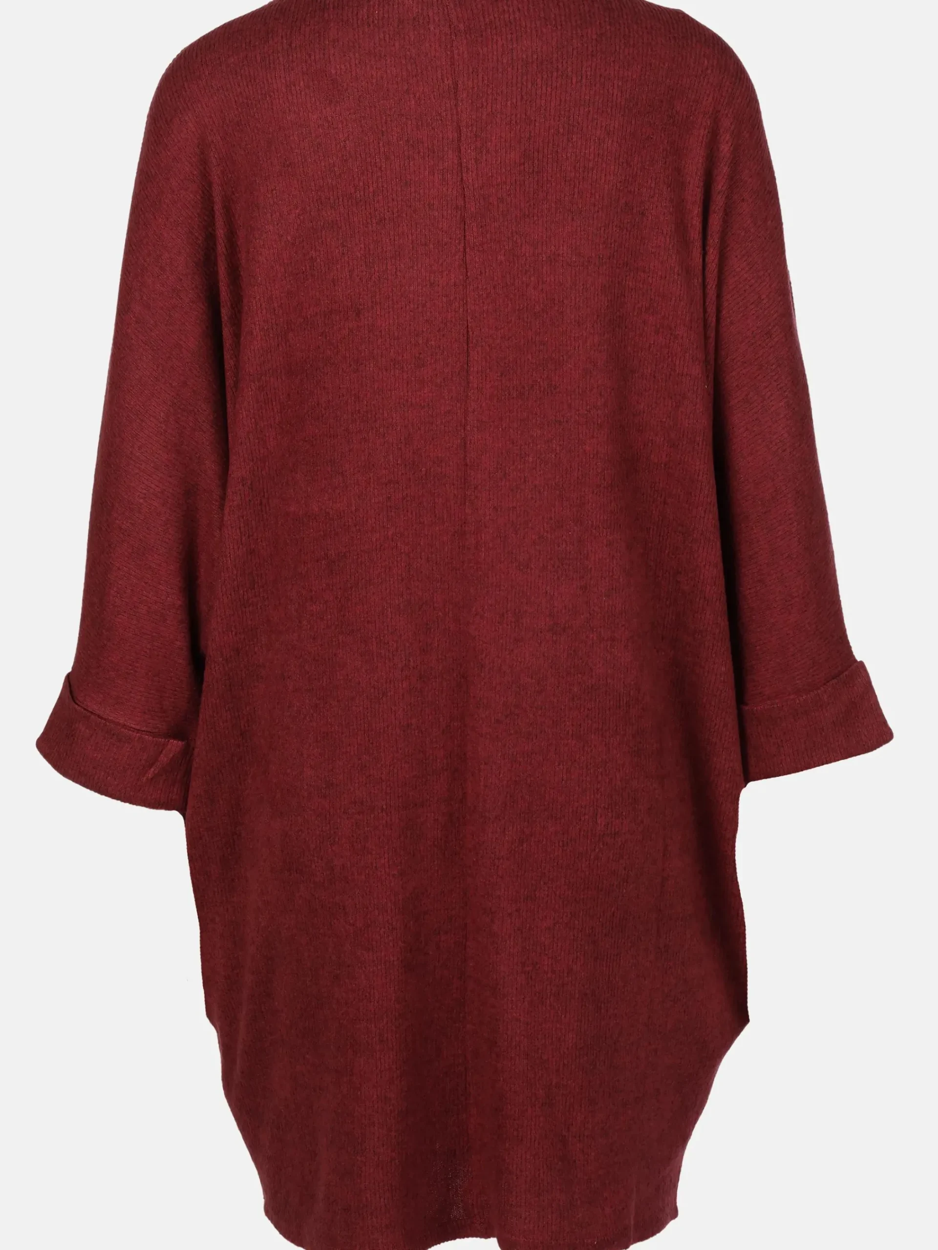 Damen Apricot Damen Strickkleid mit Taschen