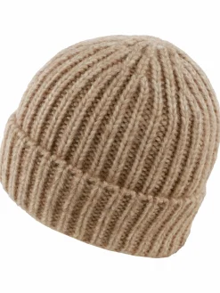 Damen IX-O Damen Strickmütze mit Umschlag