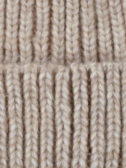 Damen IX-O Damen Strickmütze mit Umschlag