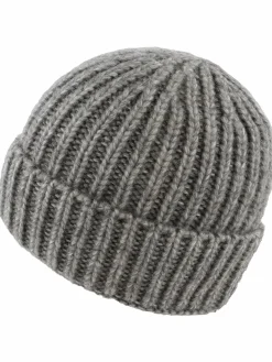 Damen IX-O Damen Strickmütze mit Umschlag