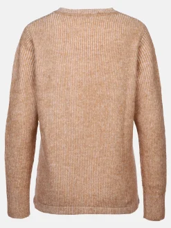 Damen Lisa Tossa Damen Strickpullover mit Tunnelzug und Kordel