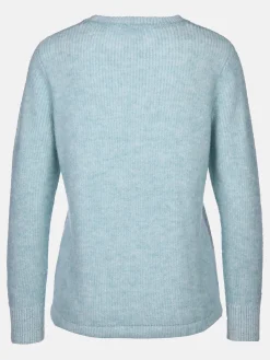 Damen Lisa Tossa Damen Strickpullover mit Tunnelzug und Kordel