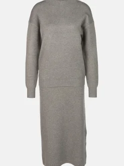 Damen Lisa Tossa Damen Strickset bestehend aus Rock und Pullover