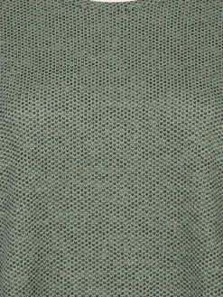 Damen Stooker DOB Damen Strickshirt in melierter Optik