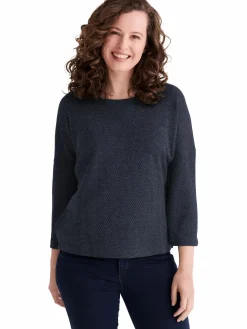 Damen Stooker DOB Damen Strickshirt mit 3/4 Arm