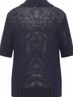 Damen Mustang Damen Stricksweater "Lolita" mit Polokragen