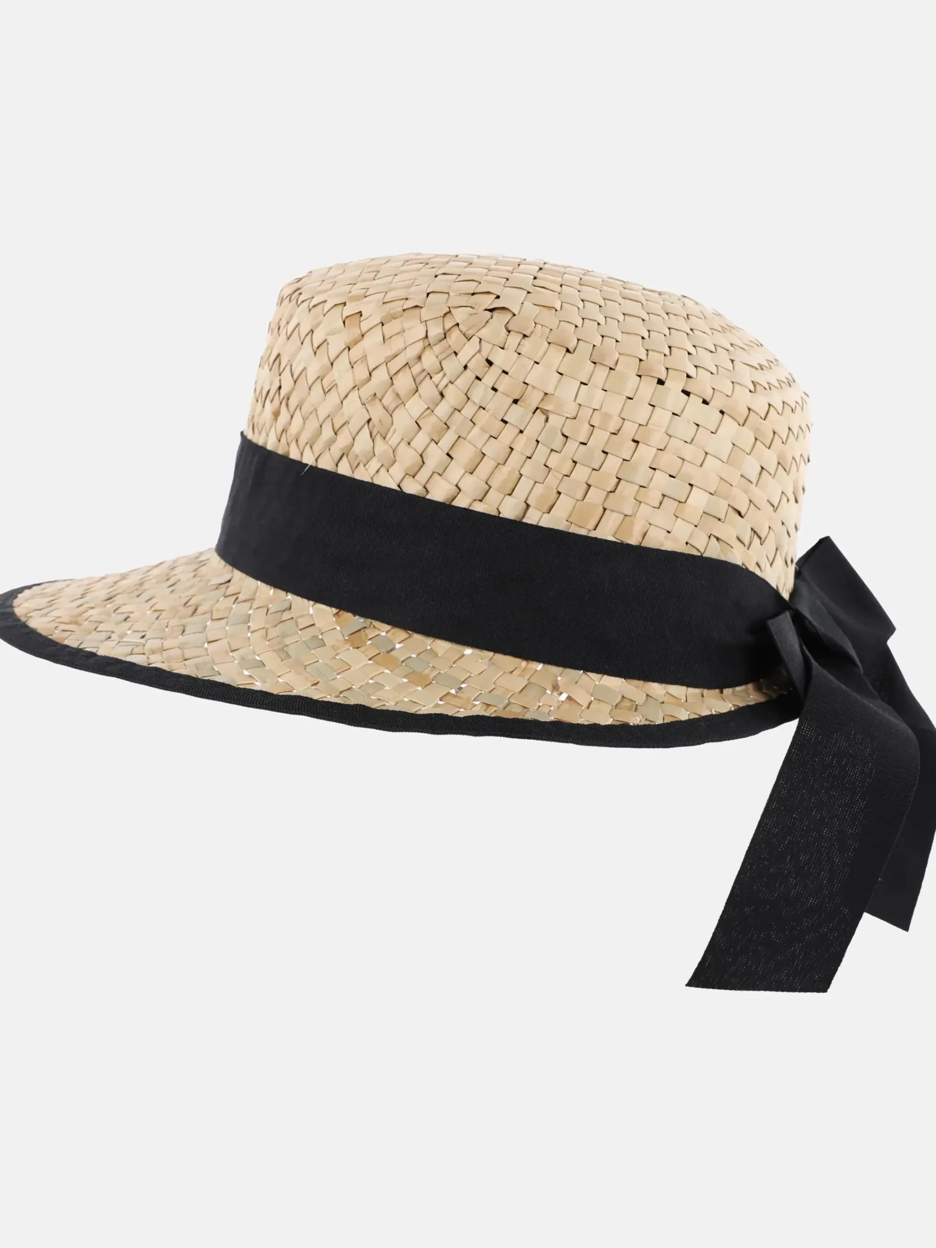 Damen Sure Damen Strohhut mit Schleife