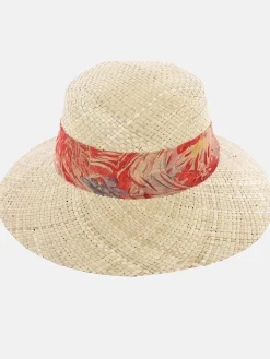 Damen Lisa Tossa Damen Strohhut mit Schleife