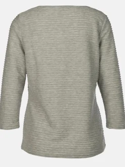 Damen Sure Damen Struktur Shirt mit 3/4 Arm