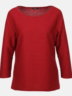 Damen Sure Damen Struktur Shirt mit 3/4 Arm