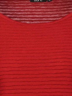 Damen Sure Damen Struktur Shirt mit 3/4 Arm