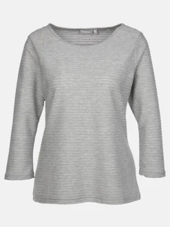 Damen Sure Damen Struktur Shirt mit 3/4 Arm