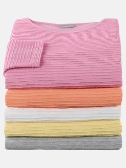 Damen Sure Damen Struktur Shirt mit 3/4 Arm