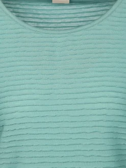 Damen Sure Damen Struktur Shirt mit 3/4 Arm