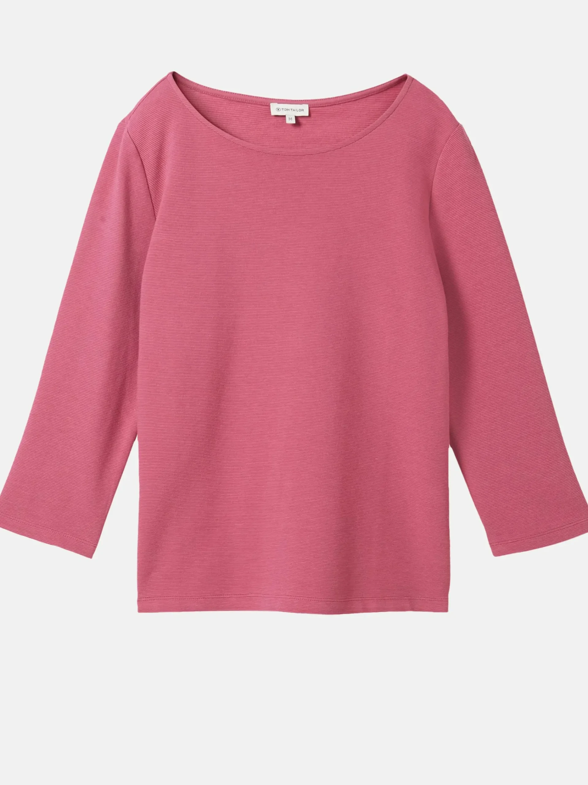 Damen Tom Tailor Damen Strukturshirt in Ripp-Optik