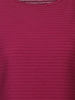 Damen Sure Damen Strukturshirt mit 3/4 Ärmel