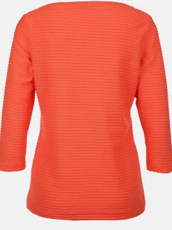 Damen Sure Damen Strukturshirt mit 3/4 Arm