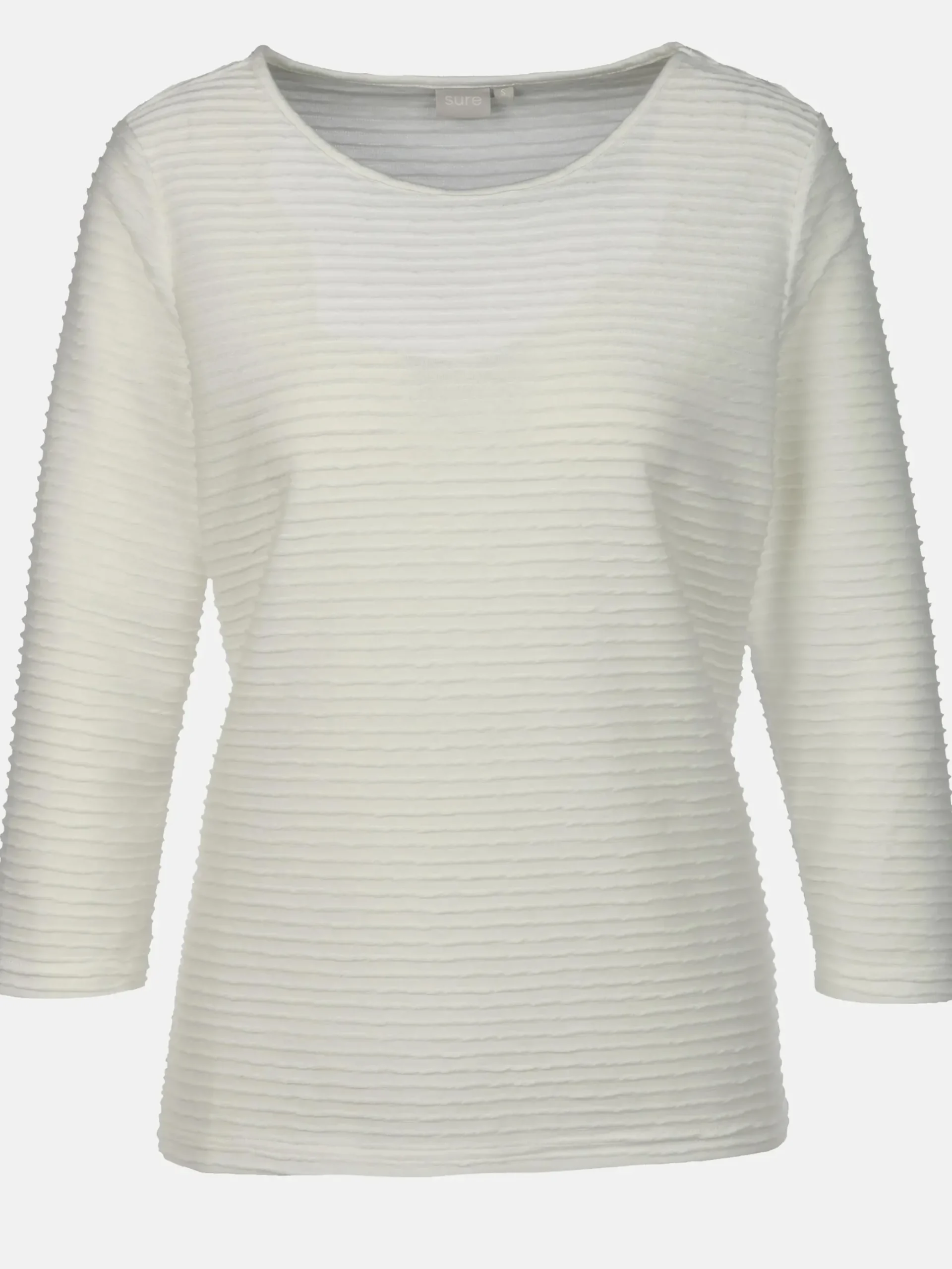 Damen Sure Damen Strukturshirt mit 3/4 Arm