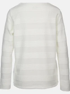 Damen Lisa Tossa Damen Strukturshirt unifarben