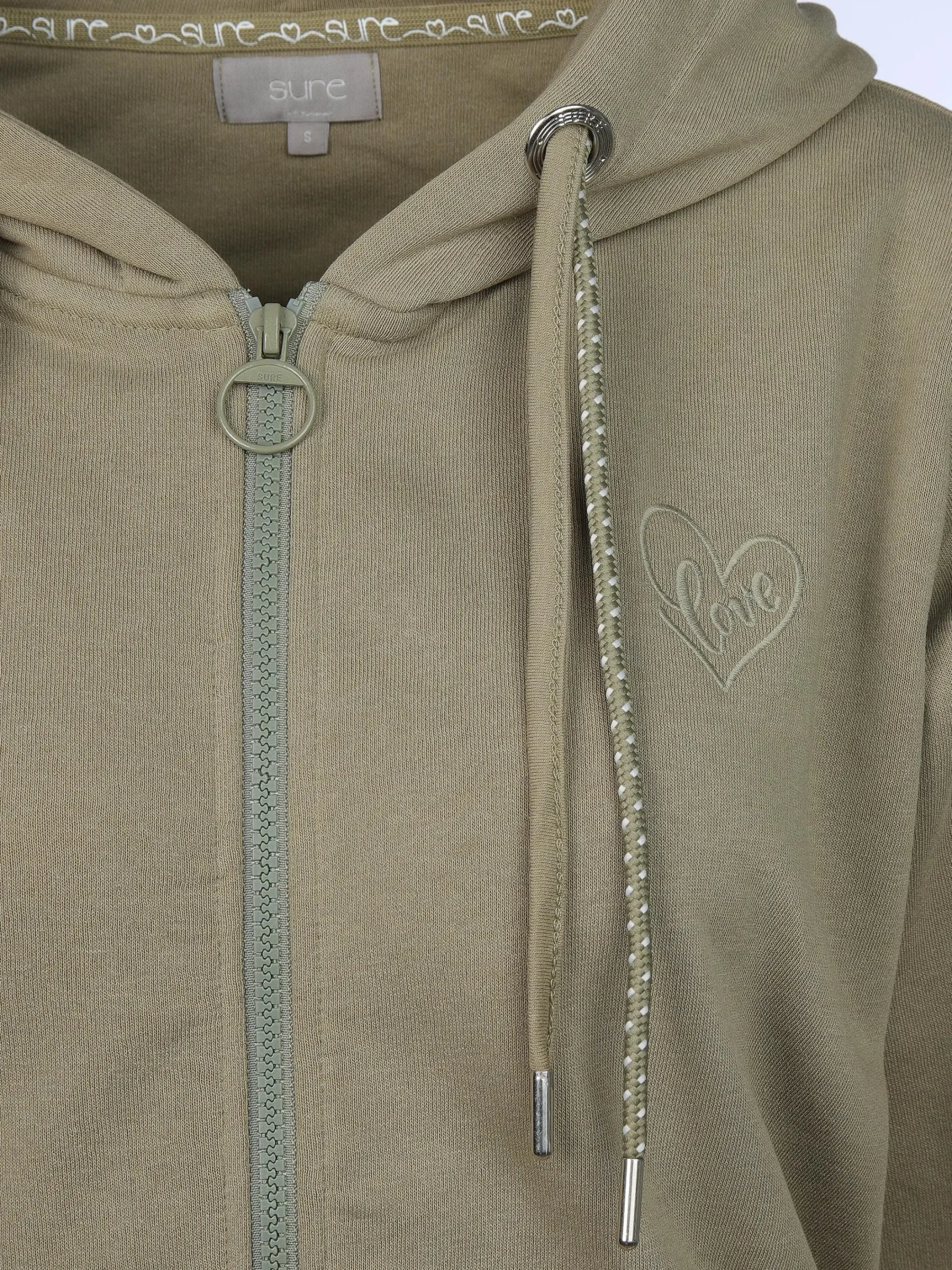 Damen Sure Damen Sweatcardigan mit Kapuze