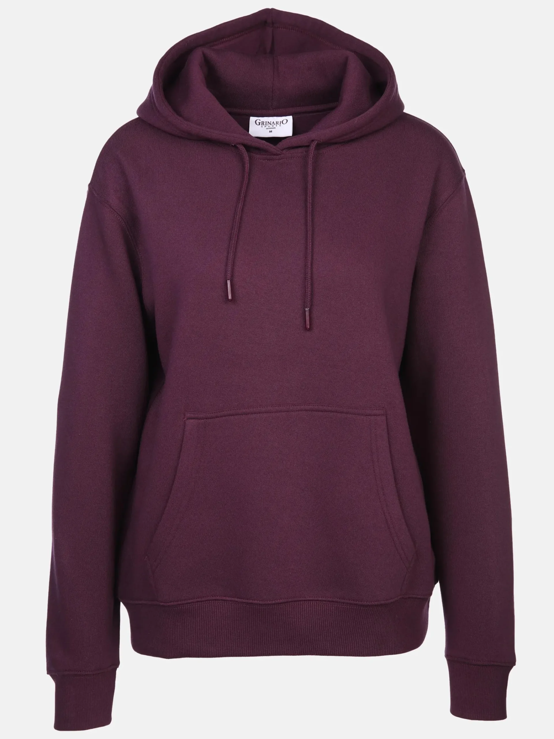 Damen Grinario Sports Damen Sweathoodie unifarben