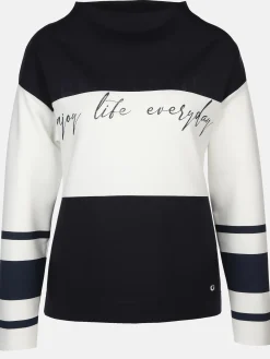 Damen Lisa Tossa Damen Sweatshirt mit Colorblocking