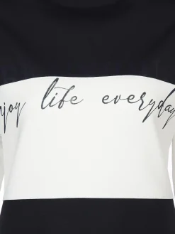 Damen Lisa Tossa Damen Sweatshirt mit Colorblocking