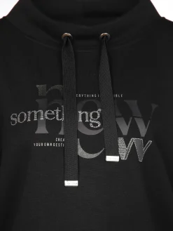 Damen Lisa Tossa Damen Sweatshirt mit hübschen Strasselementen