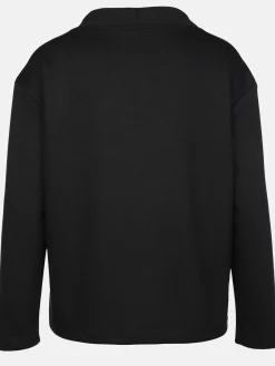 Damen Lisa Tossa Damen Sweatshirt mit Stehkragen