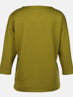 Damen Lisa Tossa Damen Sweatshirt mit Strassbesatz