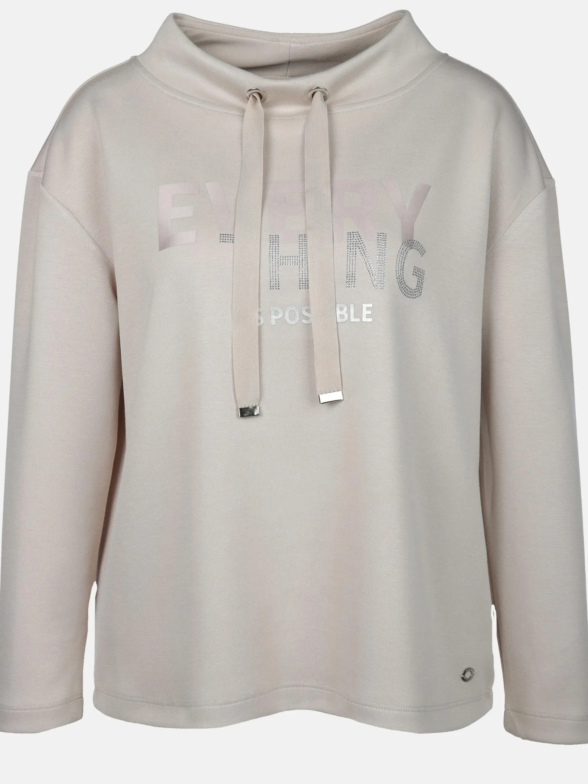 Damen Lisa Tossa Damen Sweatshirt mit Strassbesatz