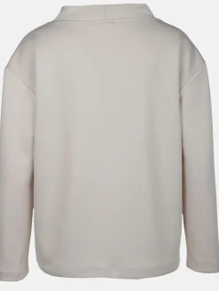 Damen Lisa Tossa Damen Sweatshirt mit Strassbesatz