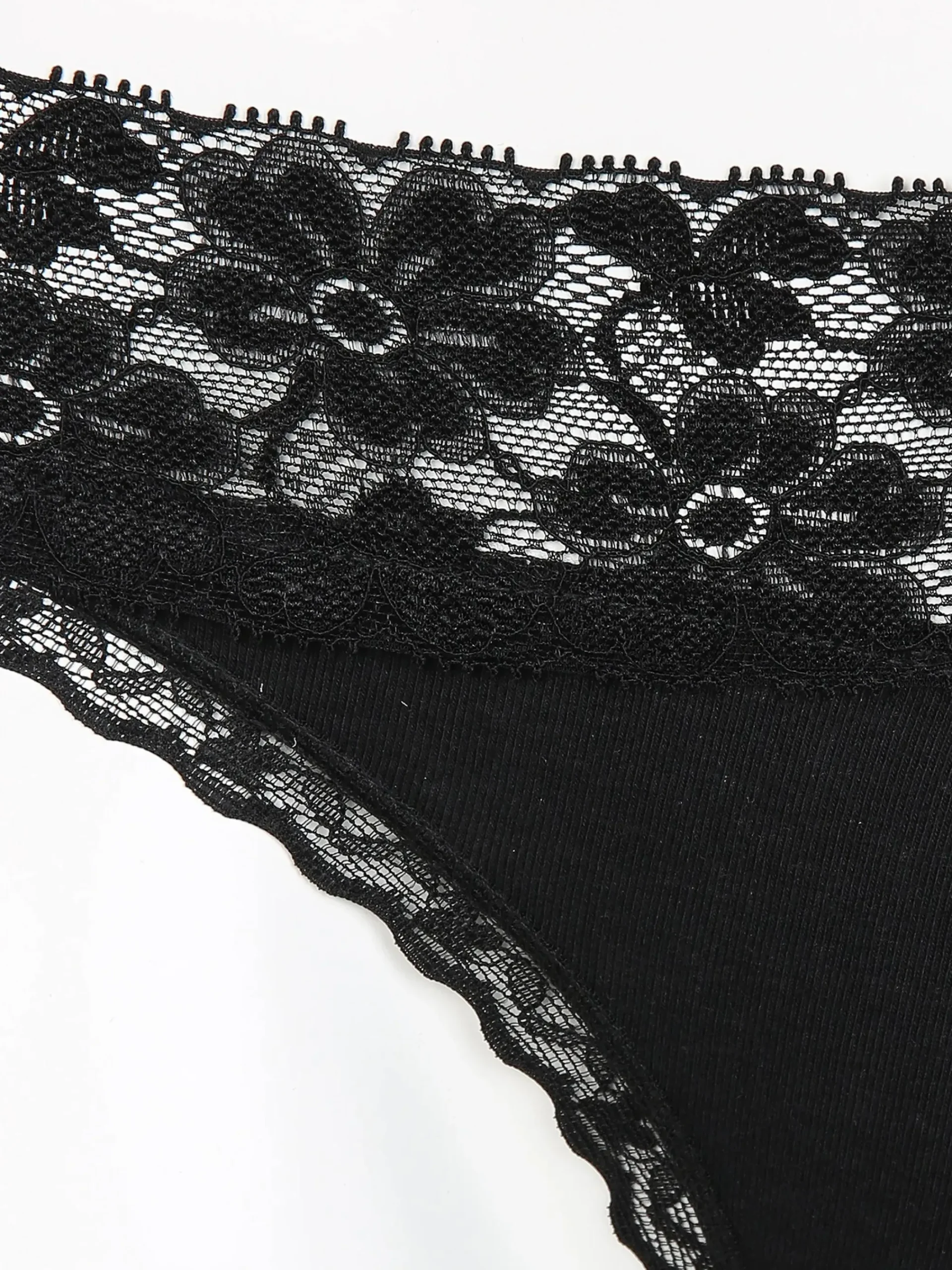 Damen Sure Damen Tanga mit Spitze im 2er Pack