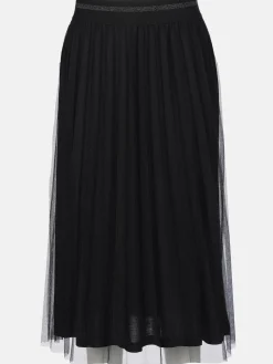 Damen Lisa Tossa Damen Tüllrock in Plisseeoptik