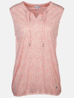 Damen Lisa Tossa Damen Top im Alloverprint