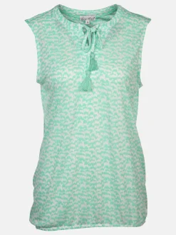 Damen Lisa Tossa Damen Top im Alloverprint